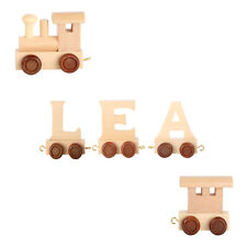 small foot Zahlenzug Buchstabenzug Namenszug Geburtstag A-Z 0-9 Holzbuchstaben