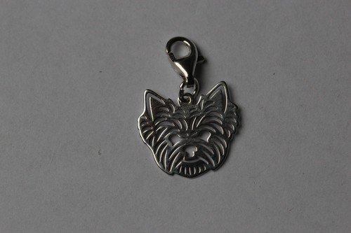 Silberanhänger charm hund - -,