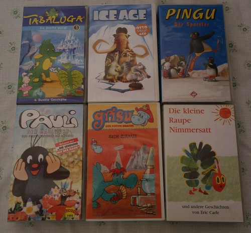 Vhs tabaluga ice age - vhs, *