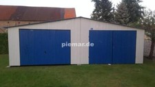 Blechgarage 6x5m Doppelgarage