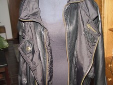 Herren Designer Lederjacke Kult Gr. 54