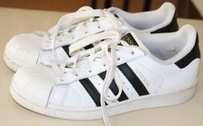 Adidas superstar Weiß-Schwarz schuhe sneakers 37 1/3 (4,5) Adidas Superstar Weiß