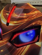 LED Motorrad-Rucksack