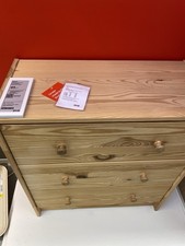 IKEA Rast Kommode, 3 Schubladen, Kiefer, 62x70 Cm