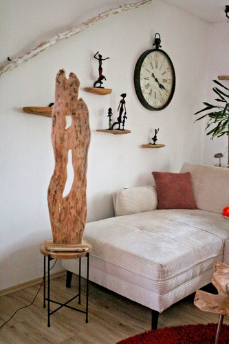 Stehlampe mit led - stehlampe-mit-led-aus, holz