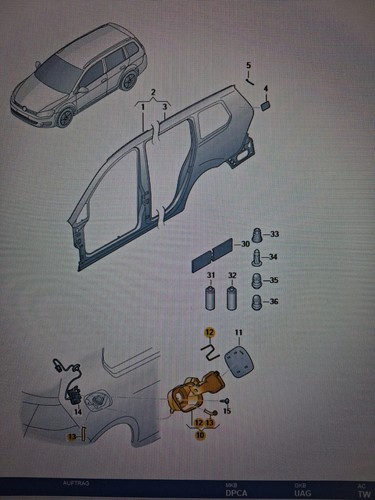 Original golf variant 5g - vw,