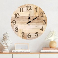 30cm Holz Wanduhren mit Leisem