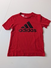 Kinder Trikot T-Shirt Adidas Sport Essentials 128, Rot, Climalite
