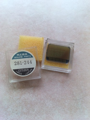 Vintage lcd digitaluhr citizen - lcd,