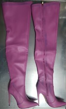 Giaro Luxus Stiefel 39 in Pink Matte - mörderische 12cm ohne Plateau - B-Ware