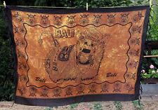 SARONG Sarung BARONG brauntöne Pareo Lava-Lava Wickeltuch Indonesien Bali neu