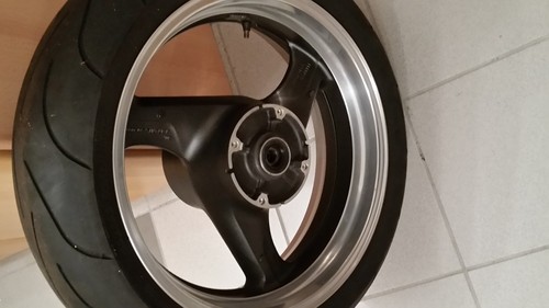 Hinterfelge poliert honda - poliert,