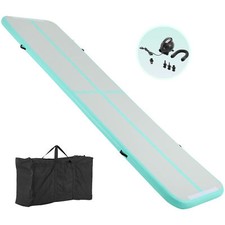 4M Air Turnmatte Track Tumbling Matte Aufblasbar Gymnastikmatte + Elektropumpe