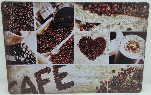 Blechschild kaffee espresso - blechschild,