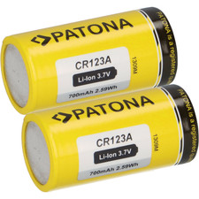 2x PATONA Li-Ion 3,7V Akku