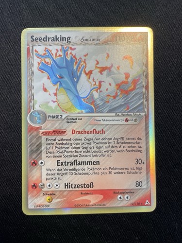 Pokemon karte seedraking holo - pokemon,