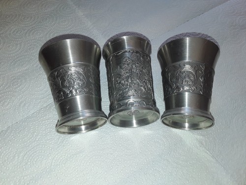 Zinn konvolut teile becher - konvolut,