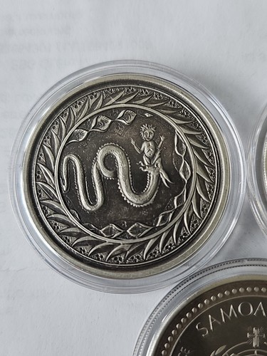Samoa 1oz silber serpent - 1oz, of