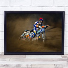 Dirt Bike Rennstrecke Staub