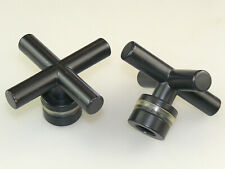 DORNBRACHT TARA KREUZGRIFF SET SCHWARZ 70 x 70 x 43 BEDIENGRIFF GRIFF HANDGRIFF