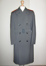Frühe Bundeswehr Uniformmantel Leutnant Feldjäger Orange Gebirgsdivision Gr. 44