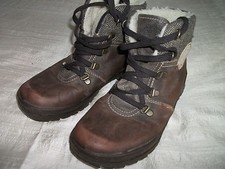 Mollio  - bequemer,warmer, hochw.Echtlederschuh m.Warmfutter Gr. 34