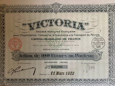 "Victoria" alte französische