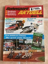 Bahnsport Aktuell 3/1990 Sandbahn Speedway Grasbahn