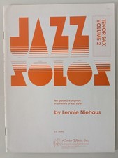 Jazz Solos (Tenor Sax Volume 2) [Tenor-Saxofon-Noten-Buch]