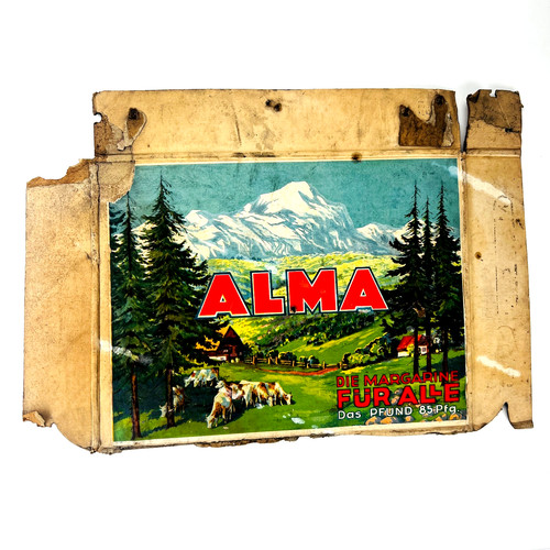 Original werbung alpen kühe - werbung,