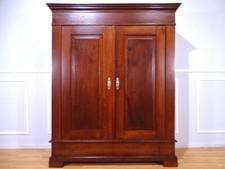 HANNIS ANTIQUE STORE /BIEDERMEIER DIELEN SCHRANK - HANNOVER UM 1840 EICHE MASSIV