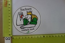 Alter Aufkleber SACHSEN Dresden (QQA)