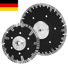 Diamanttrennscheibe Turbo Beton 125 - 230 mm Flansch M14 Für Winkelschleifer DE