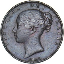 1839 Farthing - Victoria