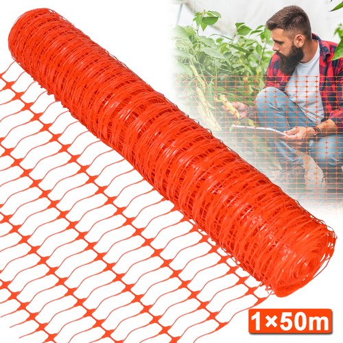 50m warnnetz bauzaun - x,