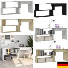 Eckschreibtisch mit Regal