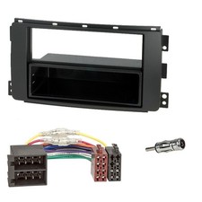 SMART ForTwo 451 /  ForFour 454 1-DIN Radioblende inkl. ISO Radioadapter