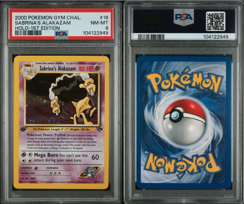 Psa sabrina alakazam - psa, 8