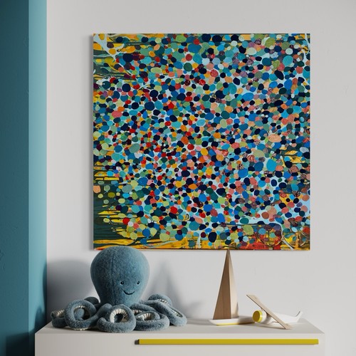 Original acryl bild - original, gemälde