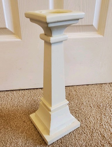 Shabby chic creme - holz, säule