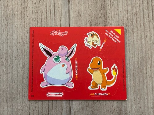 Kelloggs pokémon nintendo - kelloggs,