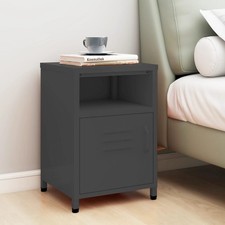 Nachttisch Stahl Nachtschrank