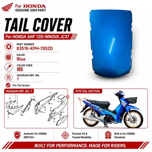 Für honda anf 125i innova - anf,