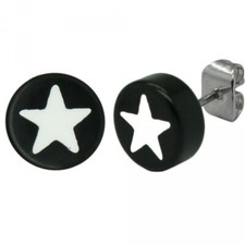 2 Stk. Ohrstecker Stern