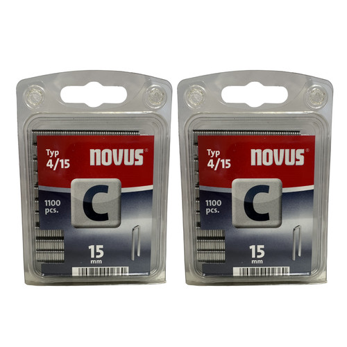 Novus tackerklammern 4 15 - novus, c