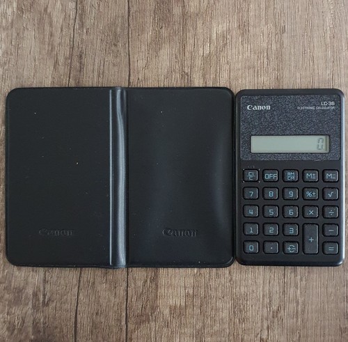 Taschenrechner canon lc 36 - ►,