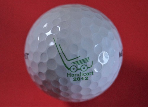 Golfball mit logo handicart - golfball,
