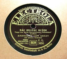 BARNABAS VON GECZY Das grosse Glück / Irgendwo mit dir ganz allein (1097) 