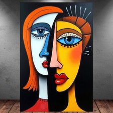 LEINWAND BILD ER XXL ABSTRAKT