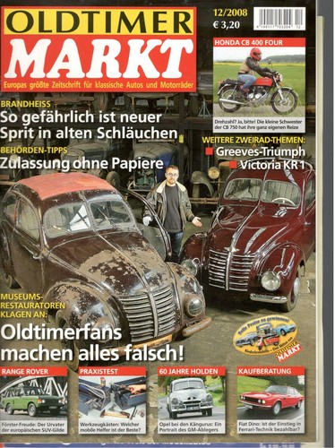 Oldtimer markt heft 2008 - heft, 12/2008